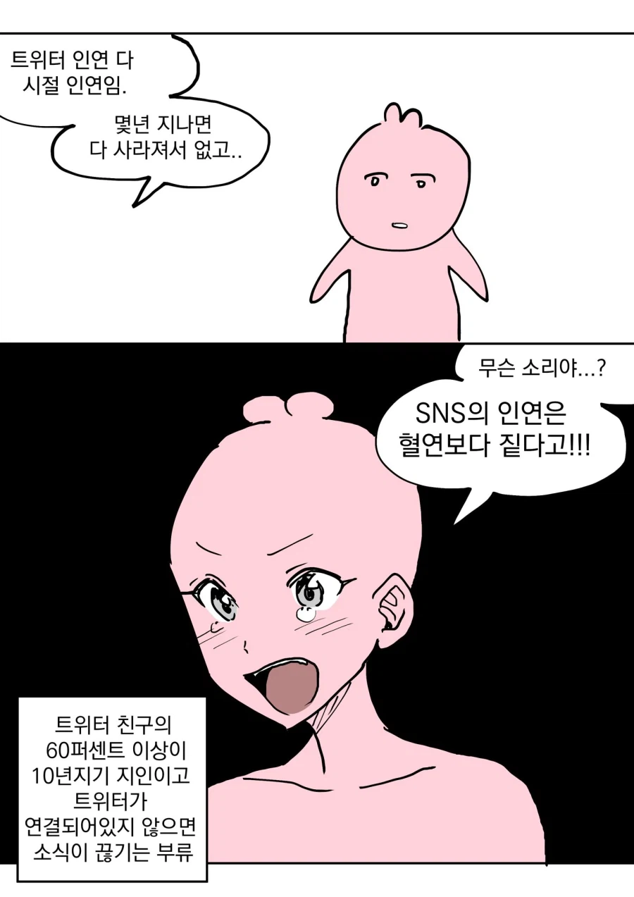 친구는 인터넷 친구가 있어요