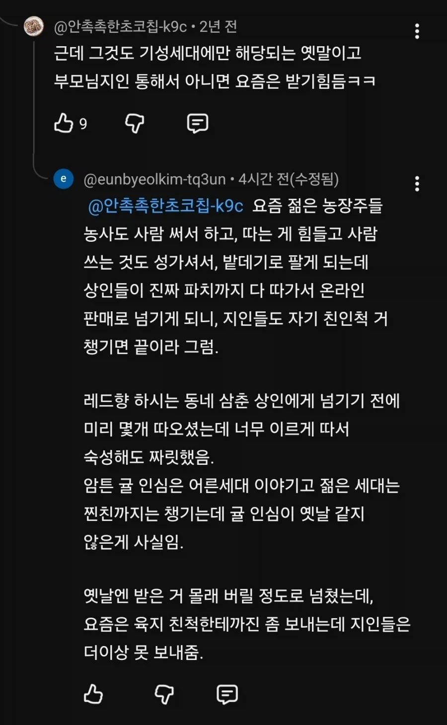 '귤 사먹는 제주도민은 친구 없다'의 진실