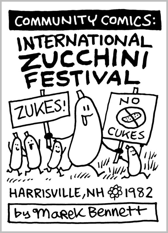 INTERNATIONAL ZUCCHINI FESTIVAL 🌱 Harrisville, NH / 1982 How a tiny town turned 2 BIG PROBLEMS into 1 FUN FESTIVAL ... 3