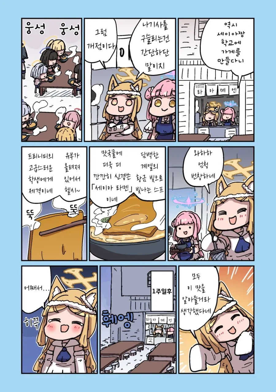 블루아카의 라멘꼬맹이 2