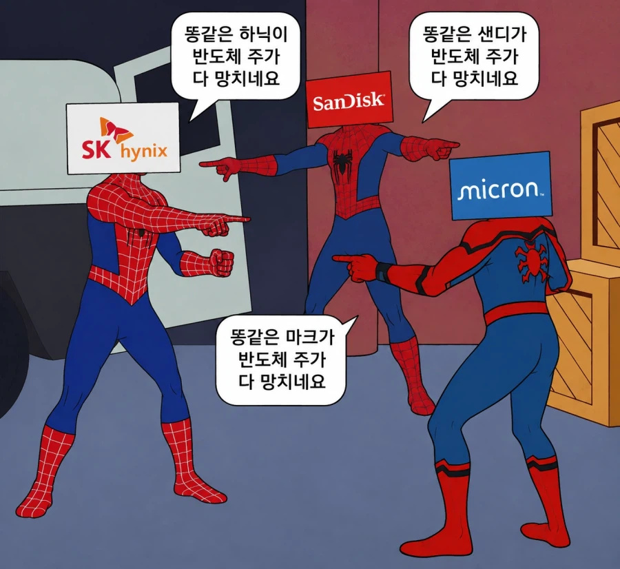 (주식) 현재 반도체(메모리) 주주들 상황: