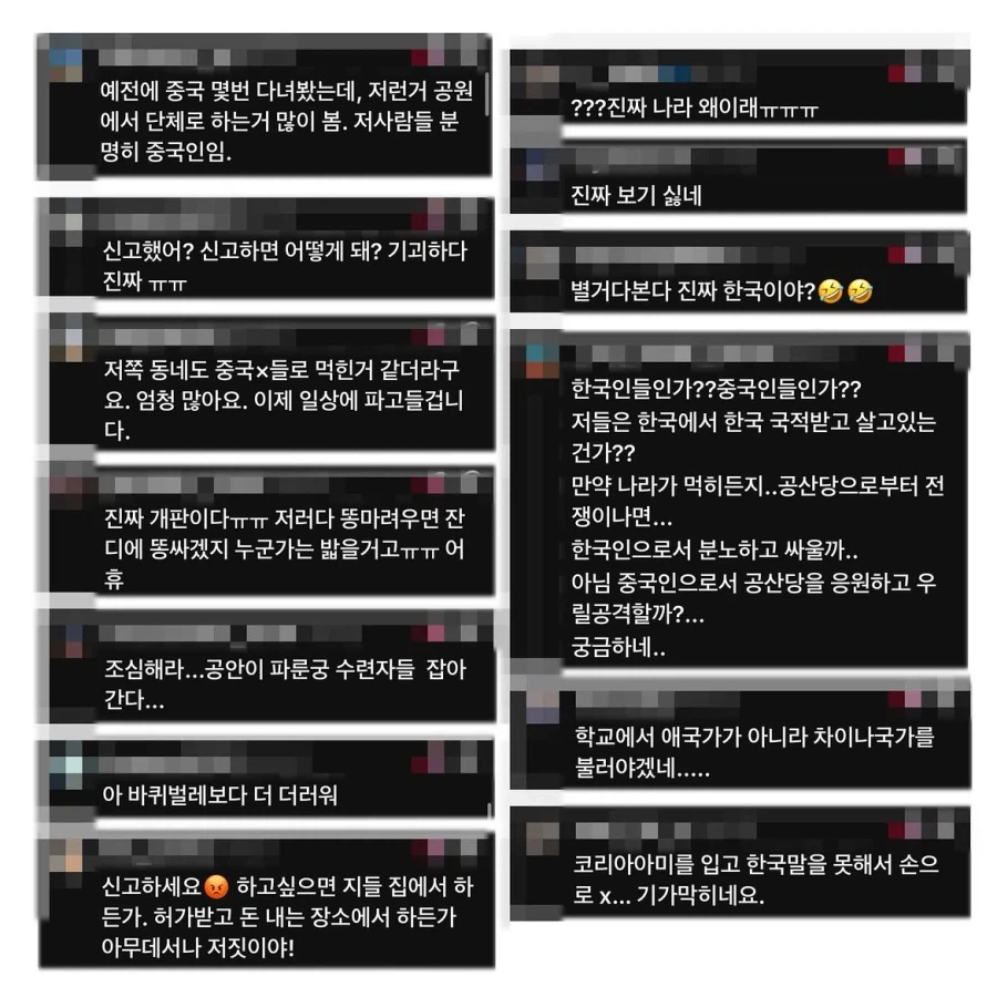 중국인으로 몰린 태극권 모임.manwha 12