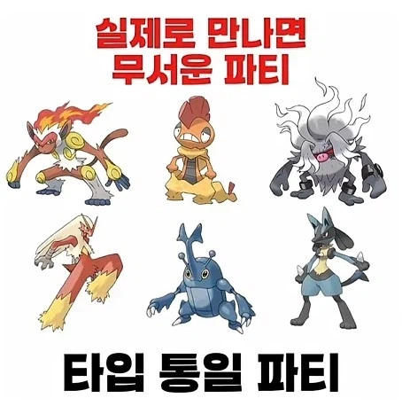 포켓몬배틀에서 만나면 무서운 조합 3