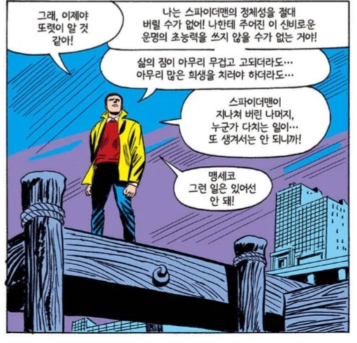 미국 만화의 대표적인 협객