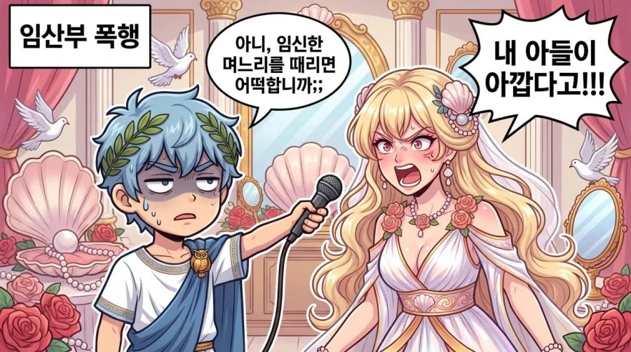 그리스 로마 신들 인성 manhwa 12