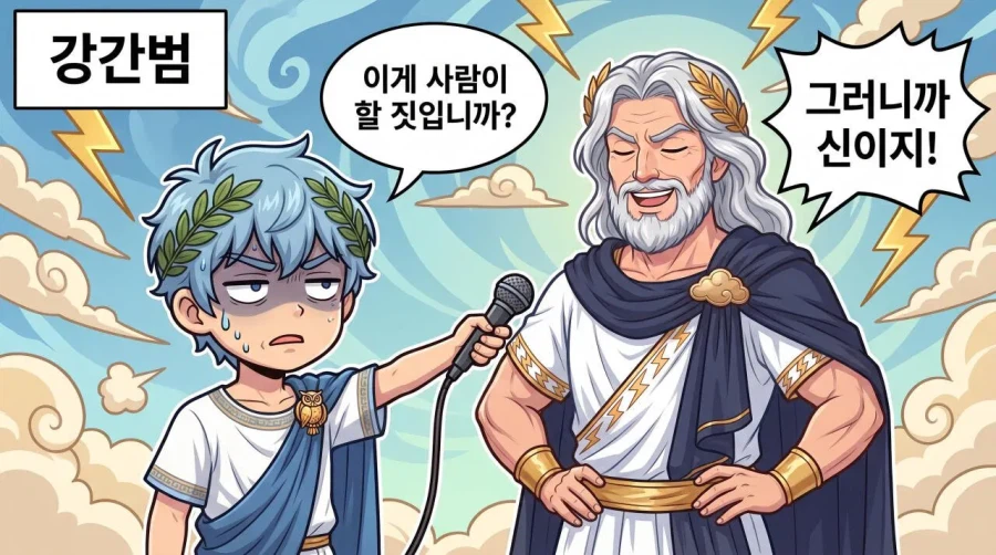 그리스 로마 신들 인성 manhwa 2