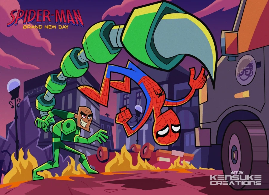 MCU) 스포) 스파이더맨 브뉴데가 미국 TV만화였다면 4