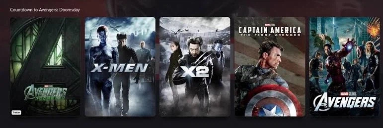 MCU)베글 간 둠스데이 영화 목록은 공식임