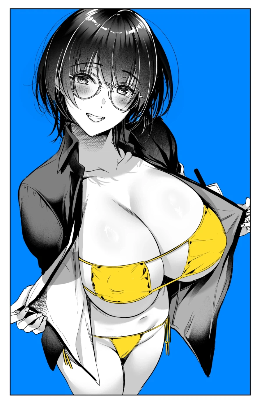 손님이 거유 1개 주문하니까 편순이가 한 행동.manga 4