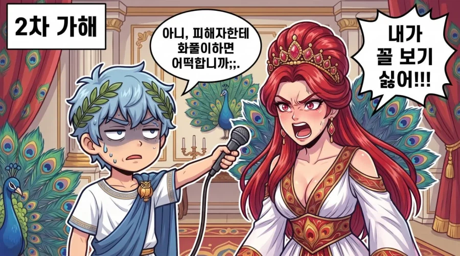 그리스 로마 신들 인성 manhwa 4