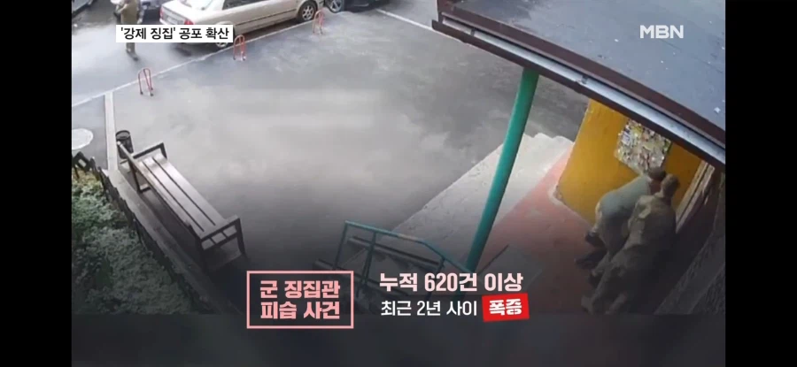 현재 우크라이나 내부상황, 군 징집관vs시민들 6