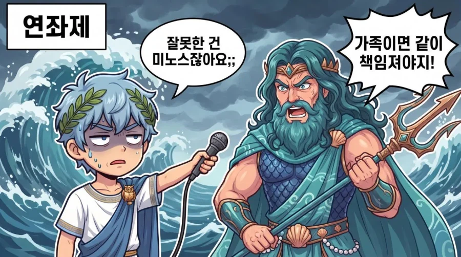 그리스 로마 신들 인성 manhwa 6